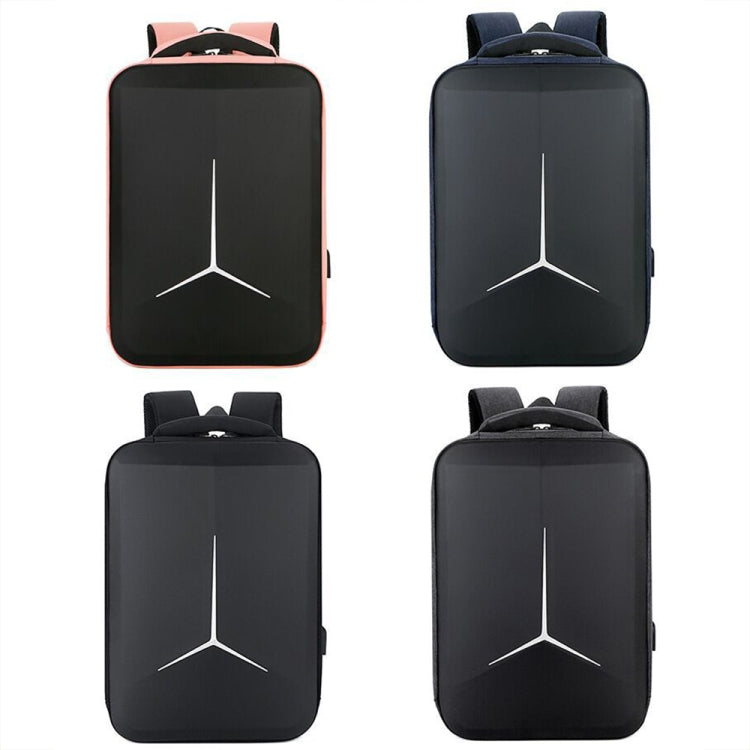 15 inch Multifunctional Waterproof Business Sports Laptop Backpack with USB Port(Navy Blue) - Backpack by PMC Jewellery | Online Shopping South Africa | PMC Jewellery | Buy Now Pay Later Mobicred