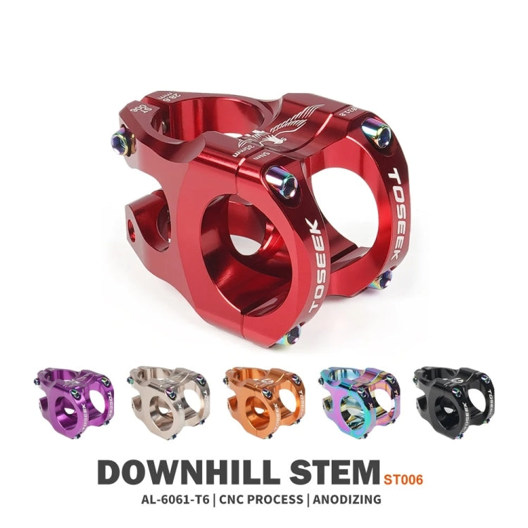 TOSEEK 35mm Aluminum Alloy Stem Bicycle Modification Accessories, Color: Colorful - free shipping - PMC TechLife - Order now!