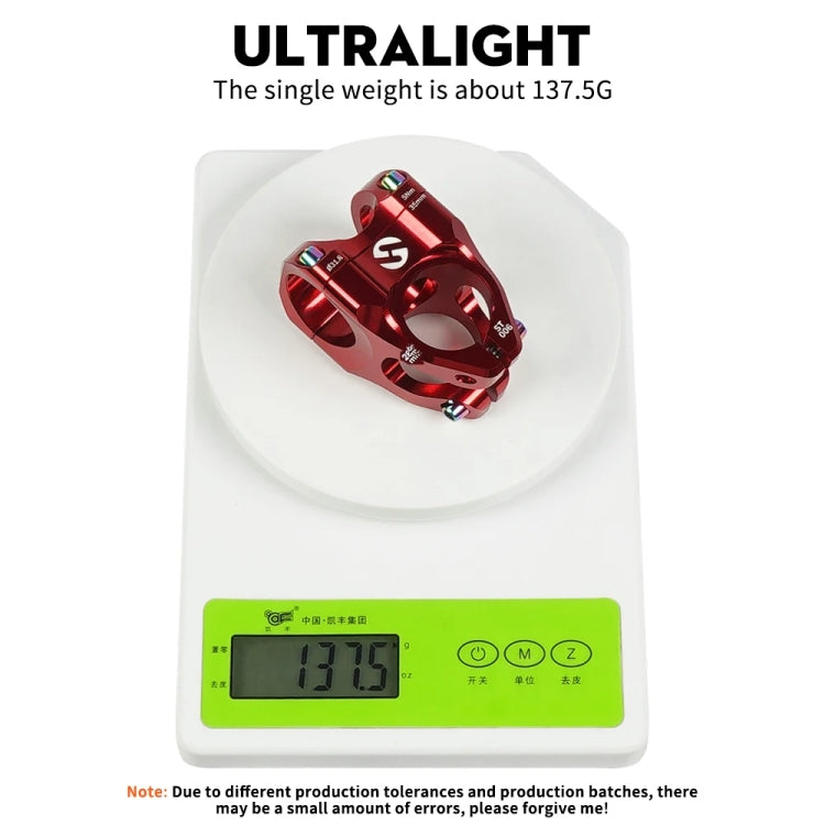 TOSEEK 35mm Aluminum Alloy Stem Bicycle Modification Accessories, Color: Purple - Bicycle Grips by TOSEEK | Online Shopping South Africa | PMC TechLife | Buy Now Pay Later Mobicred