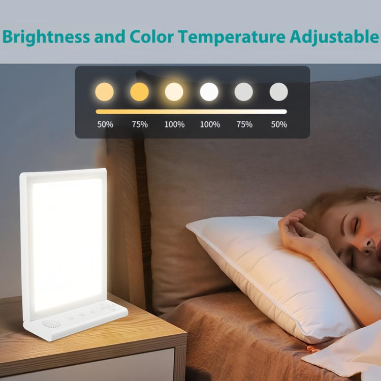 SAD White Noise Phototherapy Lamp Smart Emotional Night Light Music Decompression Therapy Light With Type-C Line+AU Plug - free shipping - PMC TechLife - Order now!