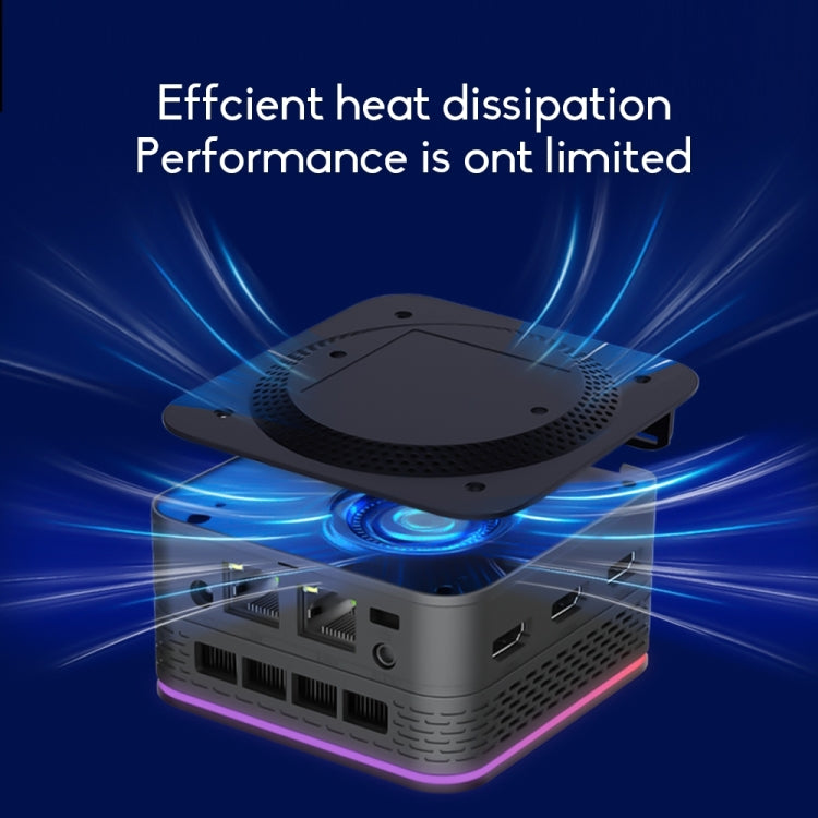 T9 Plus N100 DDR5 16G+128G US Plug 12th Alder Lake Dual Gigabit LAN+3 HDMI 4K HD Pocket Mini PC - Windows Mini PCs by PMc TechLife | Online Shopping South Africa | PMc TechLife | Buy Now Pay Later Mobicred