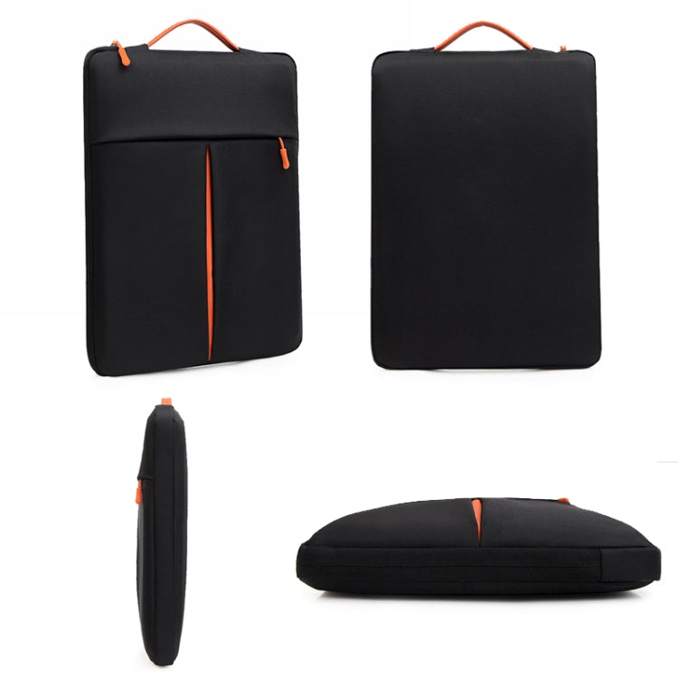 13-14 Inch Portable Laptop Sleeve Bag Travel Carry Case Cover(Black) - 13.3 inch by PMC TechLife | Online Shopping South Africa | PMC TechLife | Buy Now Pay Later Mobicred