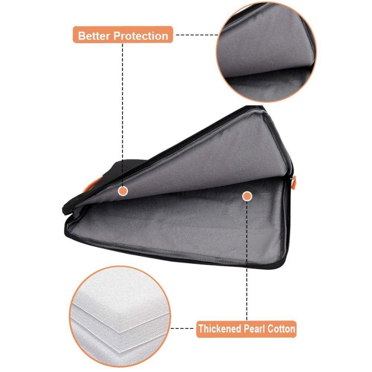 11-12 Inch Portable Laptop Sleeve Bag Travel Carry Case Cover(Blue) - 10 - 11 inch by PMC TechLife | Online Shopping South Africa | PMC TechLife | Buy Now Pay Later Mobicred