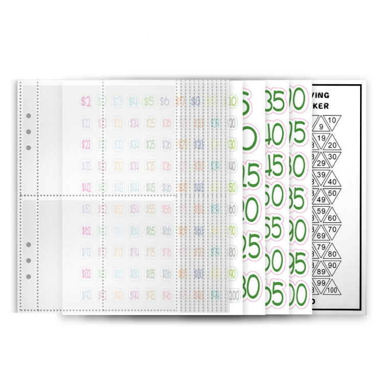 25sheets /Set A5 6 Holes Save Money Challenge Envelopes Replacement Inner Page, Spec: Set 3 - Notebooks by PMc TechLife | Online Shopping South Africa | PMc TechLife | Buy Now Pay Later Mobicred