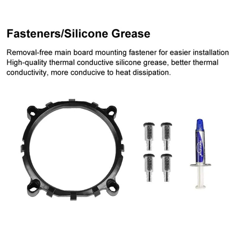 COOLMOON Frost Double Copper Tube CPU Fan Desktop PC Illuminated Silent AMD Air-Cooled Cooler, Style: P22 Streamline Edition Double Fan - free shipping - PMC Jewellery - Order now!