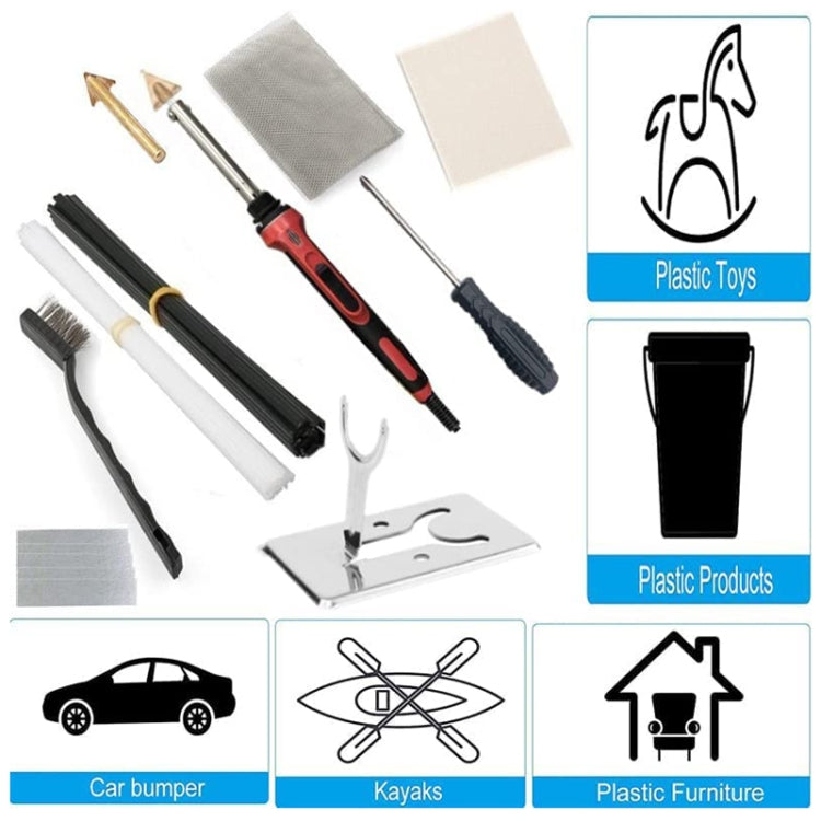53pcs /Set Plastic Parts Repair Tool Car Bumper Restorating Kit Set, Specification: AU Plug - Hand Tool Sets by PMC TechLife | Online Shopping South Africa | PMC TechLife | Buy Now Pay Later Mobicred