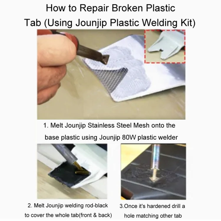 53pcs /Set Plastic Parts Repair Tool Car Bumper Restorating Kit Set, Specification: AU Plug - Hand Tool Sets by PMC TechLife | Online Shopping South Africa | PMC TechLife | Buy Now Pay Later Mobicred