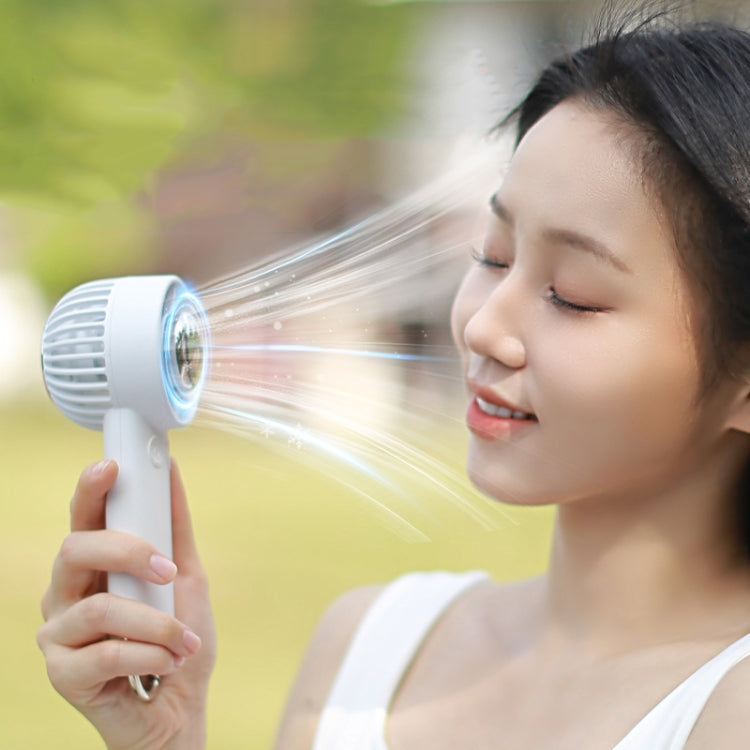 Outdoor Handheld Ice Air Conditioning Fan Astronaut Night Light Semiconductor Cooling Fan(Light Blue) - Electric Fans by PMC TechLife | Online Shopping South Africa | PMC TechLife | Buy Now Pay Later Mobicred