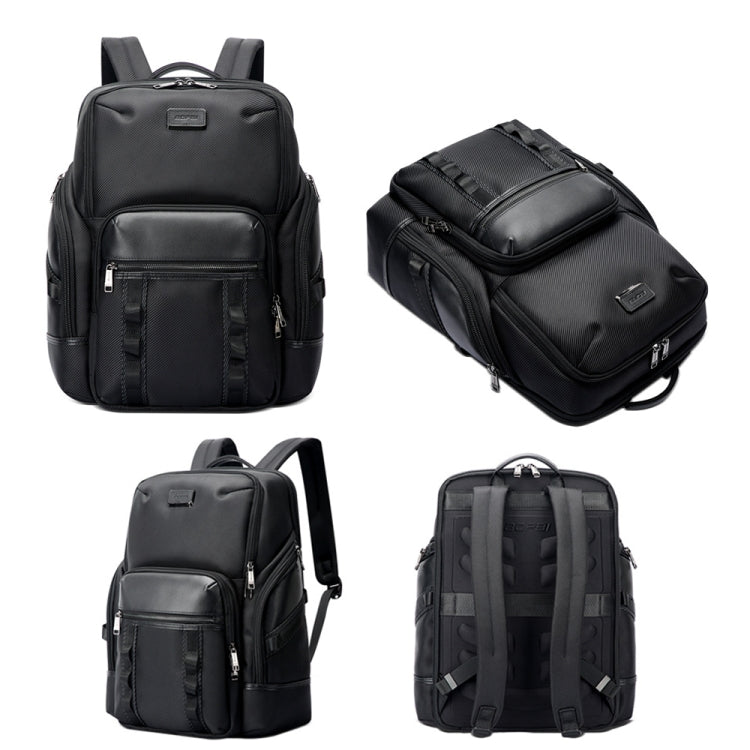 Bopai 61-123561 Large Capacity Business Trip Laptop Backpack(Black) - free shipping - PMC Jewellery - Order now!