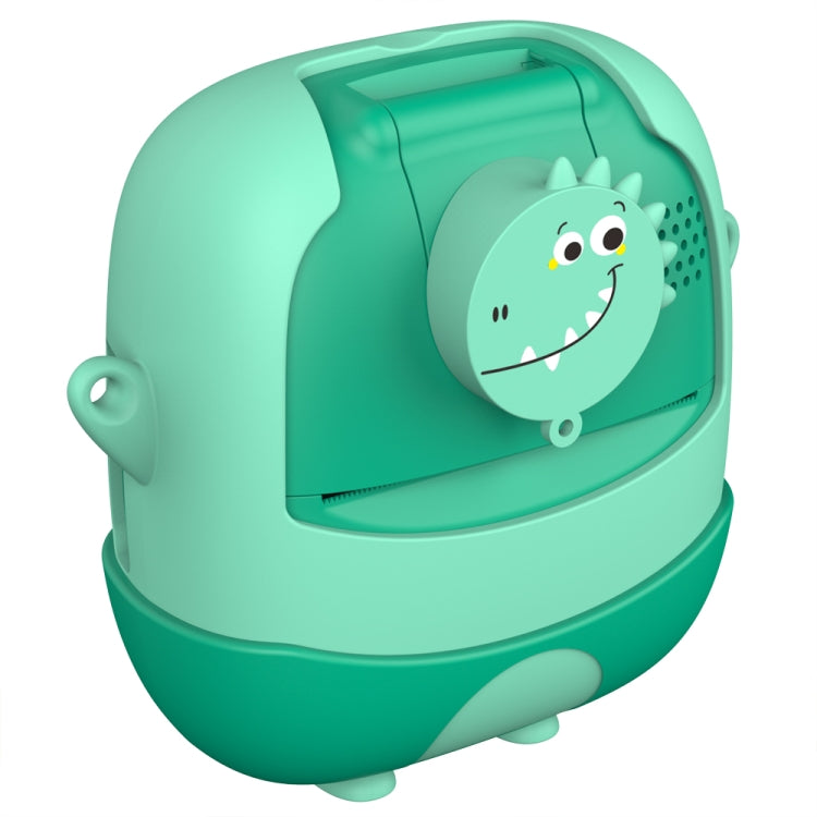 A19B 2.0-Inch 720P HD Reversible Camera Cartoon Children Mini Digital Printing Camera(Green) - Children Cameras by PMC TechLife | Online Shopping South Africa | PMC TechLife | Buy Now Pay Later Mobicred