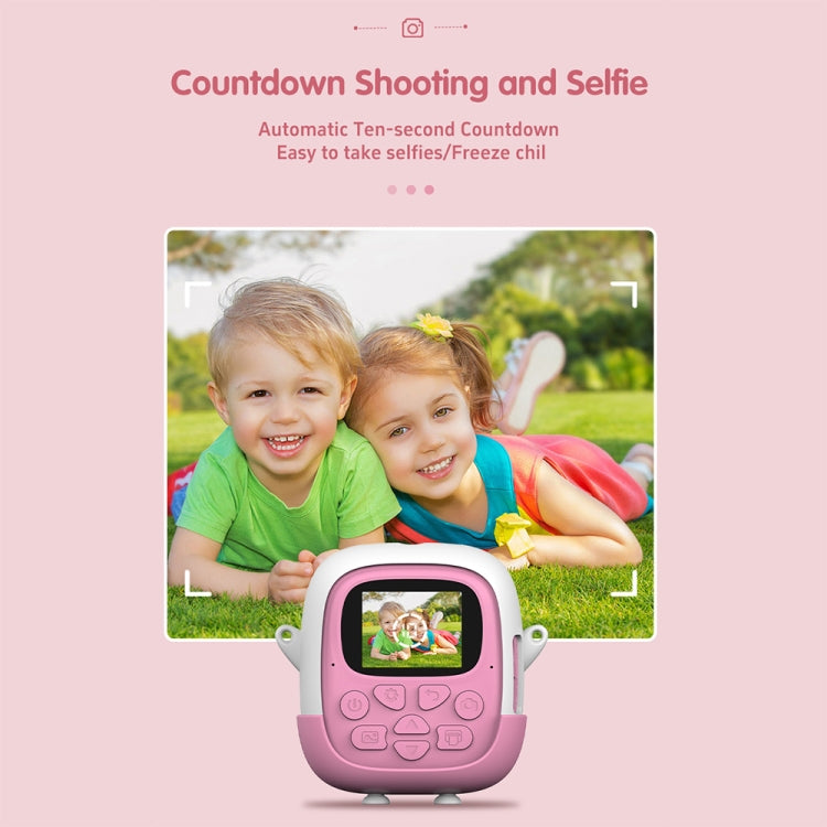 A19B 2.0-Inch 720P HD Reversible Camera Cartoon Children Mini Digital Printing Camera(Green) - Children Cameras by PMC TechLife | Online Shopping South Africa | PMC TechLife | Buy Now Pay Later Mobicred