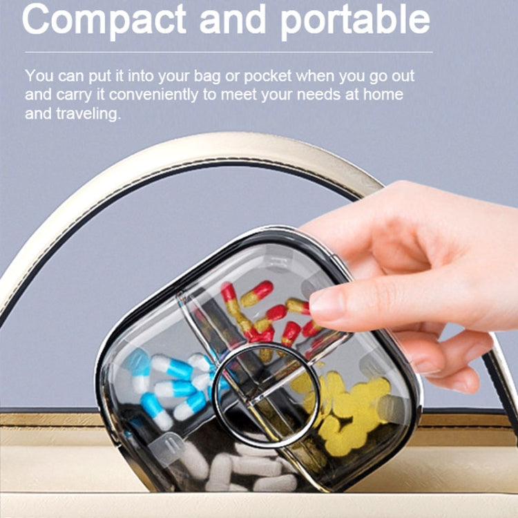 Multi-functional Portable Mini Pill Dispenser Organizer(Cream) - free shipping - PMC TechLife - Order now!