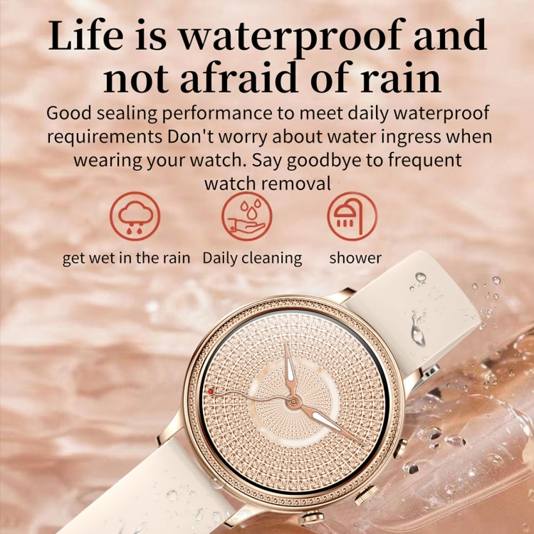 V60 1.39 Inch Health Monitoring Multifunctional Waterproof Bluetooth Call Smart Watch, Color: Rose Red - Smart Watches by PMC TechLife | Online Shopping South Africa | PMC TechLife | Buy Now Pay Later Mobicred