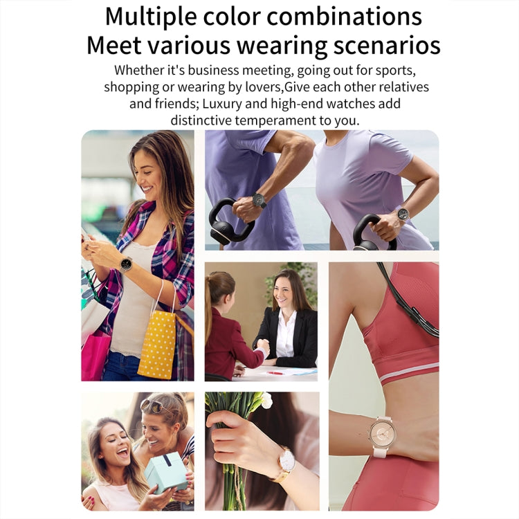 V60 1.39 Inch Health Monitoring Multifunctional Waterproof Bluetooth Call Smart Watch, Color: Rose Red - Smart Watches by PMC TechLife | Online Shopping South Africa | PMC TechLife | Buy Now Pay Later Mobicred