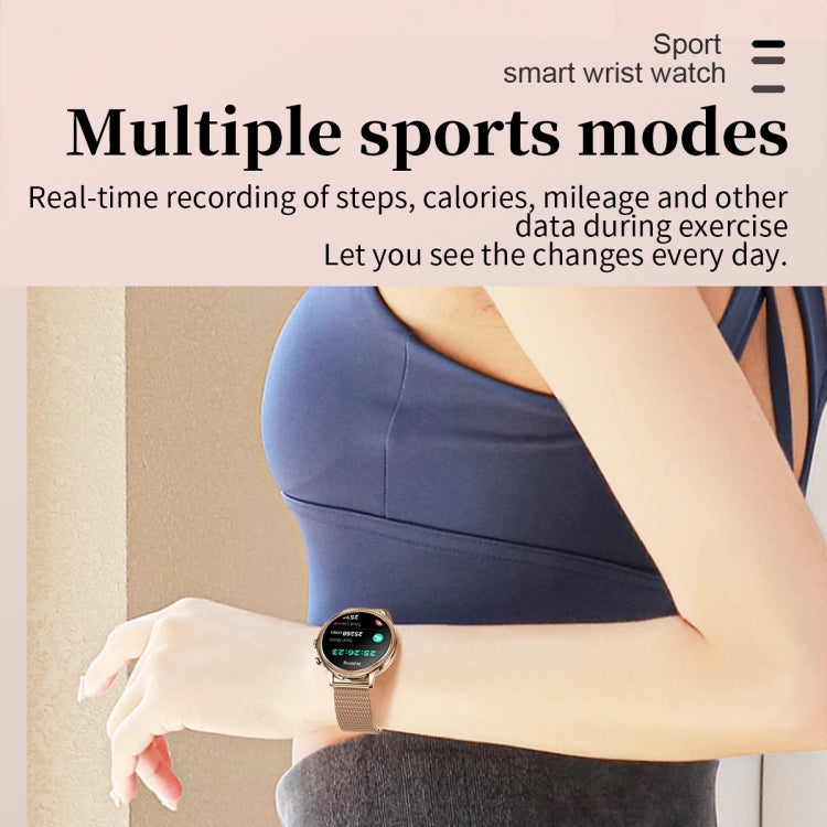 V60 1.39 Inch Health Monitoring Multifunctional Waterproof Bluetooth Call Smart Watch, Color: Gold Steel - Smart Watches by PMC TechLife | Online Shopping South Africa | PMC TechLife | Buy Now Pay Later Mobicred