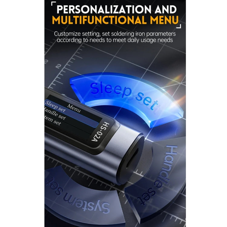 FNIRSI Portable Constant Temperature Soldering Iron Set, Model: HS-02A Standard 6 Head - free shipping - PMc TechLife - Order now!