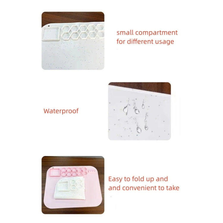 40 x 50cm Square Silicone Painting Pad  Art Mat for Drawing Clay(Sky Blue) - free shipping - PMc TechLife - Order now!