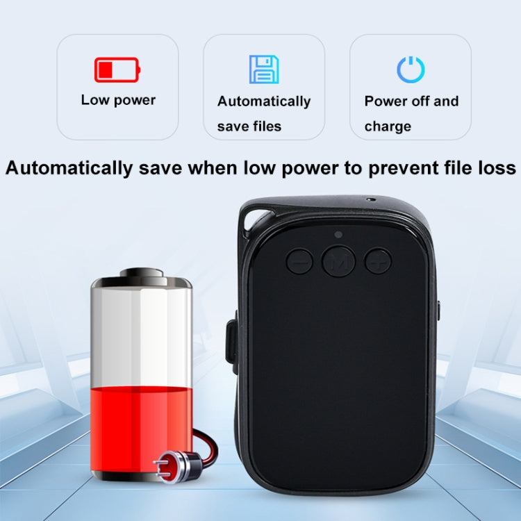 C20 HD Intelligent Noise Reduction Mini Recorder With OTG, Size: 64GB(Black) - Recording Pen by PMC TechLife | Online Shopping South Africa | PMC TechLife | Buy Now Pay Later Mobicred