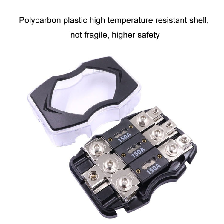 One To Three Car Audio Power Fuse Holder Fuse Junction Box - Fuse by PMC TechLife | Online Shopping South Africa | PMC TechLife | Buy Now Pay Later Mobicred