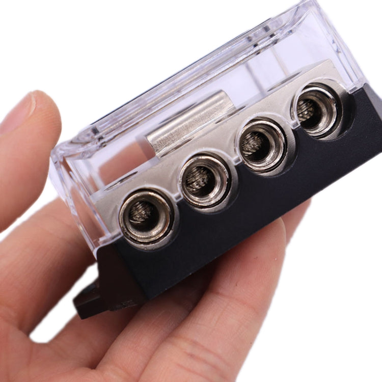 1 To 4 Car Audio Amplifier Modification Fuse Ground Box Hub - Fuse by PMC TechLife | Online Shopping South Africa | PMC TechLife | Buy Now Pay Later Mobicred