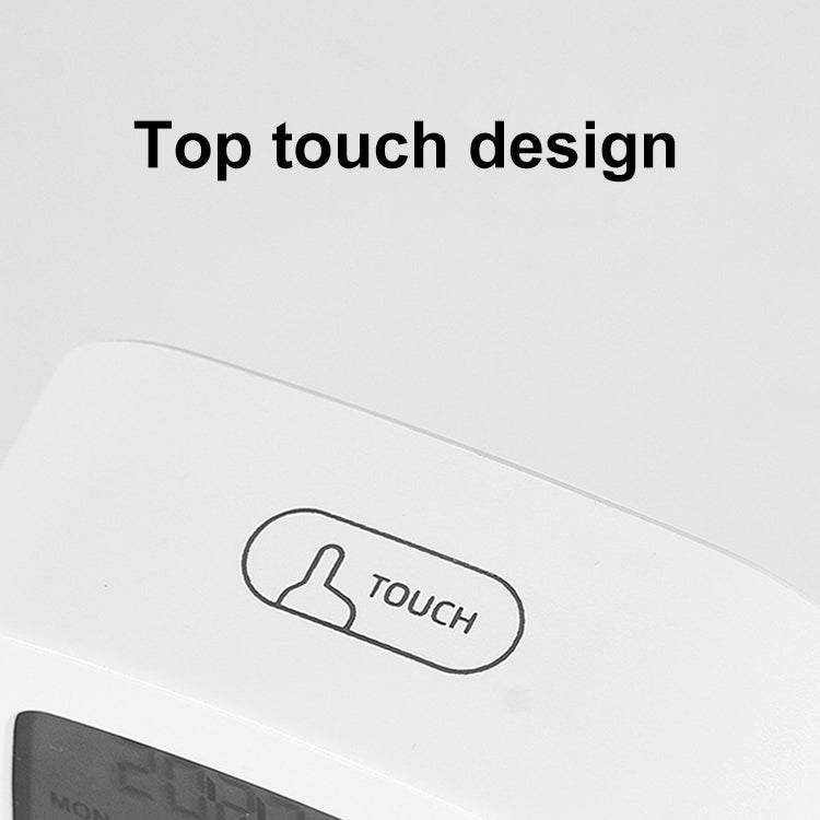 Multifunctional Temperature and Humidity LCD Clock Home Bedside Alarm Clock(2306 White) - Alarm Clocks by PMc TechLife | Online Shopping South Africa | PMc TechLife | Buy Now Pay Later Mobicred