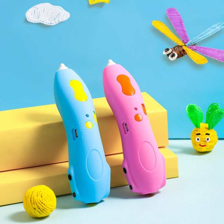 Infrared Sensing Low-temperature 3D Printing Pen Children DIY Graffiti Painting Pen(1000 mAh-Blue) - 3D Printer by PMC TechLife | Online Shopping South Africa | PMC TechLife | Buy Now Pay Later Mobicred