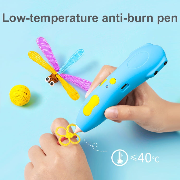 Infrared Sensing Low-temperature 3D Printing Pen Children DIY Graffiti Painting Pen(1000 mAh-Blue) - 3D Printer by PMC TechLife | Online Shopping South Africa | PMC TechLife | Buy Now Pay Later Mobicred
