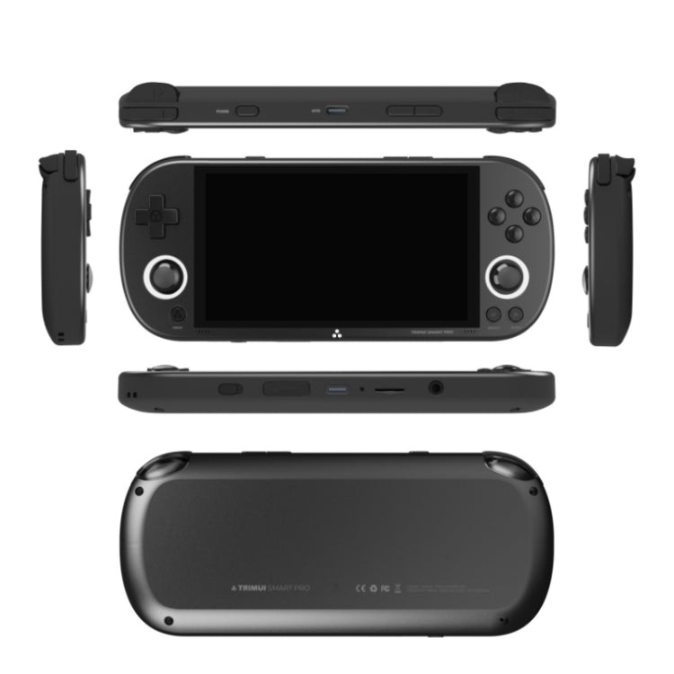 Trimui Smart Pro 4.96 Inch IPS Screen Handheld Game Console Open Source Linux System 256G(Black) - free shipping - PMC Jewellery - Order now!
