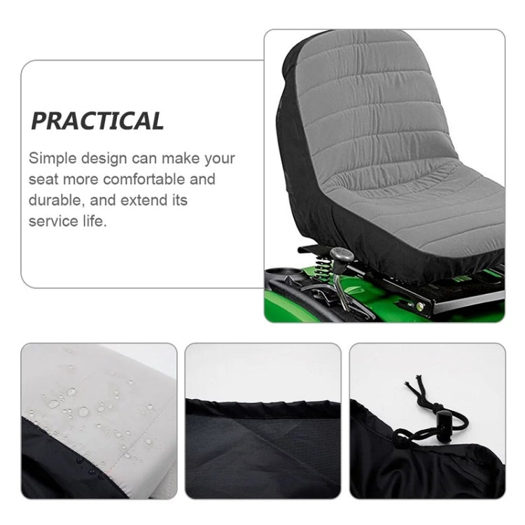 11 Inch Heavy-Duty Agricultural Vehicle Lawn Mower Seat Dust Cover - Seat Accessories by PMC TechLife | Online Shopping South Africa | PMC TechLife | Buy Now Pay Later Mobicred