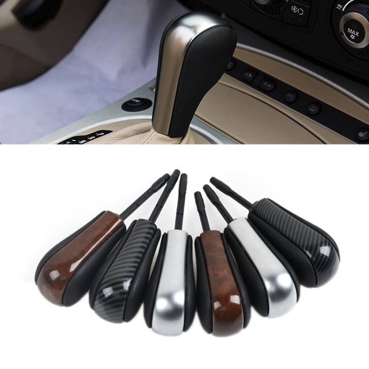 For BMW E Chassis Gear Lever Head, Universal For Left And Right Driving, Style: 3/5/7 Series X3 Z3 X6 Round Head Walnut - Shift Knob by PMC TechLife | Online Shopping South Africa | PMC TechLife | Buy Now Pay Later Mobicred