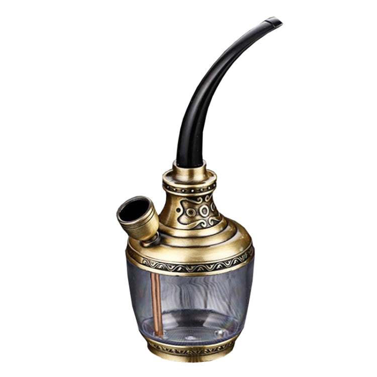 HENGDA HD-806 Dual Purpose Multifunctional Filtered Hookah With Long Hose(Gold) - Hookah Accessories by HENGDA | Online Shopping South Africa | PMC TechLife | Buy Now Pay Later Mobicred