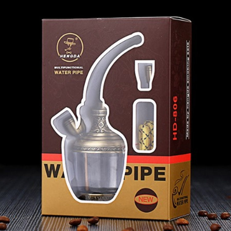 HENGDA HD-806 Dual Purpose Multifunctional Filtered Hookah With Long Hose(Black) - Hookah Accessories by HENGDA | Online Shopping South Africa | PMC TechLife | Buy Now Pay Later Mobicred