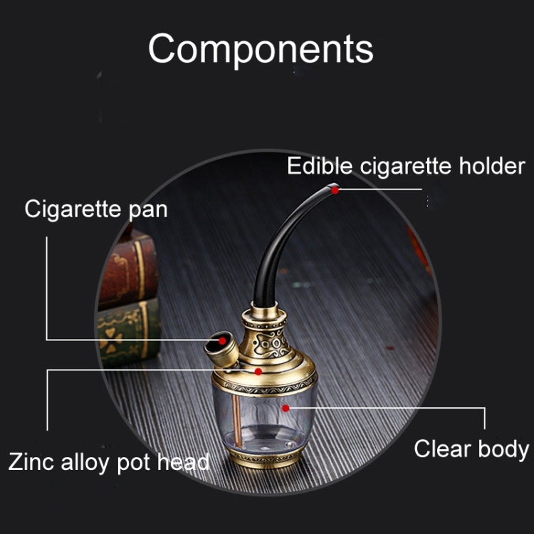 HENGDA HD-806 Dual Purpose Multifunctional Filtered Hookah With Long Hose(Black) - Hookah Accessories by HENGDA | Online Shopping South Africa | PMC TechLife | Buy Now Pay Later Mobicred