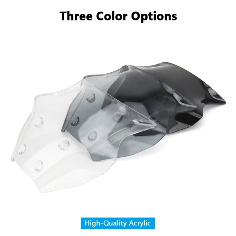 For Yamaha MT-09 SP 2024- Front Windshield(Black) - Ornamental Parts by PMC TechLife | Online Shopping South Africa | PMC TechLife | Buy Now Pay Later Mobicred