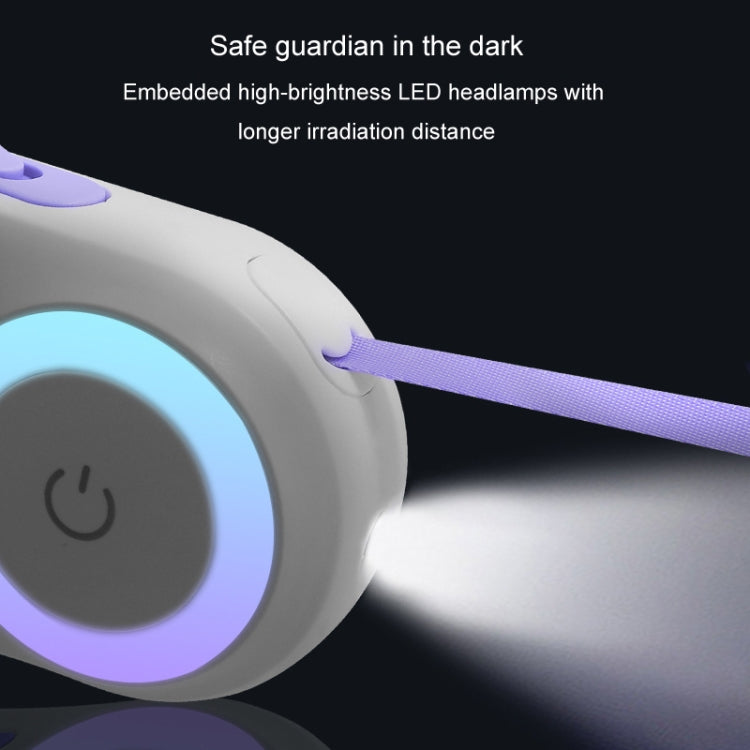 LED Light Luminous Pet Dog Leash Automatic Retractable Dog Walking Leash, Color: 5m Green - free shipping - PMC TechLife - Order now!