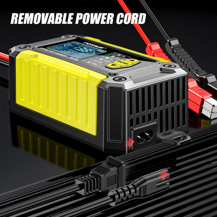 FOXSUR Cars Motorcycles 12V Lithium Cattery Charger With Battery Detection(AU Plug) - Battery Charger by FOXSUR | Online Shopping South Africa | PMC TechLife | Buy Now Pay Later Mobicred