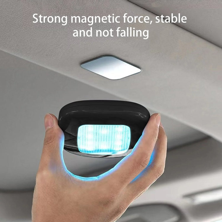 Car USB Charging Strong Magnetic Roof Reading LED Light(Beige) - Dome Lights by PMC TechLife | Online Shopping South Africa | PMC TechLife | Buy Now Pay Later Mobicred