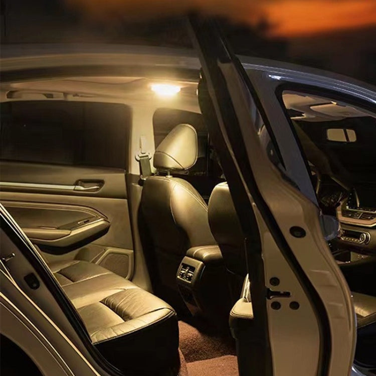 Car USB Charging Strong Magnetic Roof Reading LED Light(Grey) - Dome Lights by PMC TechLife | Online Shopping South Africa | PMC TechLife | Buy Now Pay Later Mobicred