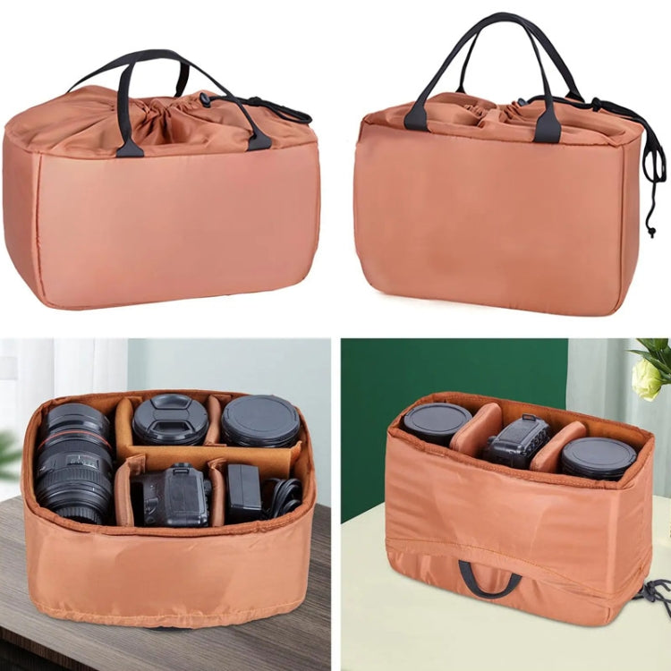 DSLR Camera Handbag Velvet Camera Inner Bag(Horizontal 007L) - Soft Bag by PMC TechLife | Online Shopping South Africa | PMC TechLife | Buy Now Pay Later Mobicred