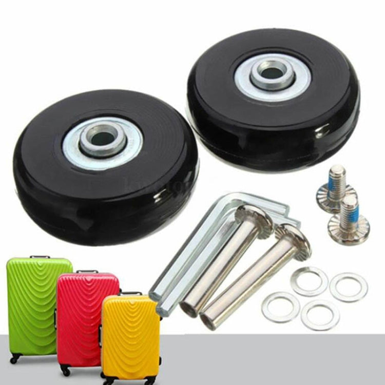 43mm x 18mm Luggage Suitcase Replacement Wheels Low Noise Spinner Wheels - Accessories by PMc TechLife | Online Shopping South Africa | PMc TechLife | Buy Now Pay Later Mobicred