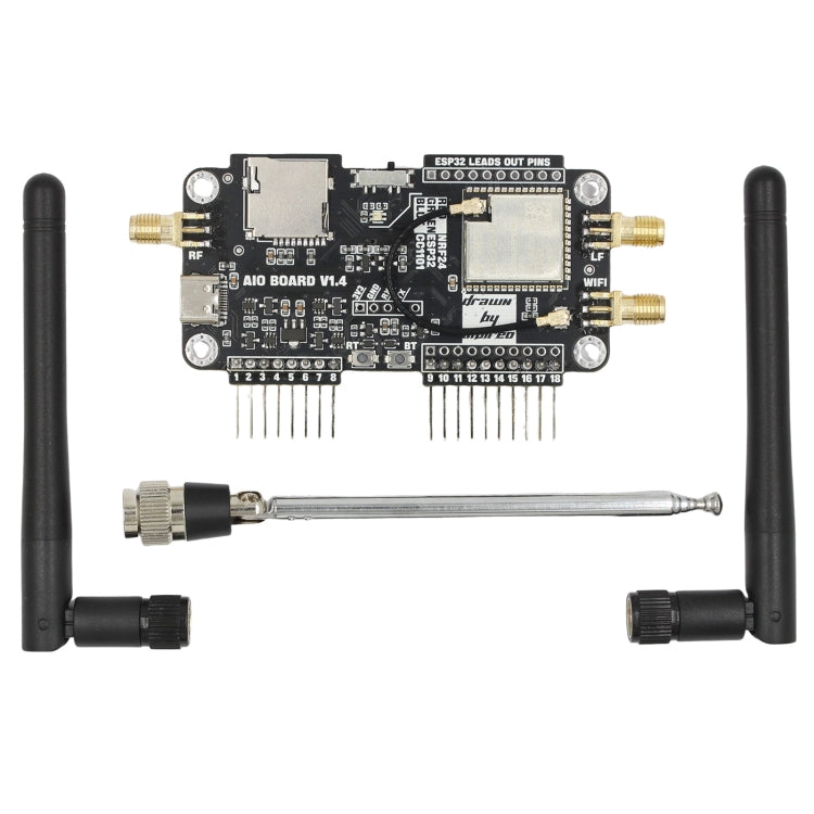 3 In 1 WIFI NRF24+ESP32 Multi-Function Expansion Module(For Flipper Zero) - Modules Expansions Accessories by PMC TechLife | Online Shopping South Africa | PMC TechLife | Buy Now Pay Later Mobicred