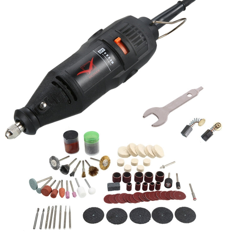 VICOVER Small Adjustable Speed Electrical Grinder Set Jade Carving Pen Polishing Tool EU Plug, Model: 100pcs Parts - Abrasive Tools & Accessories by VICOVER | Online Shopping South Africa | PMC TechLife | Buy Now Pay Later Mobicred