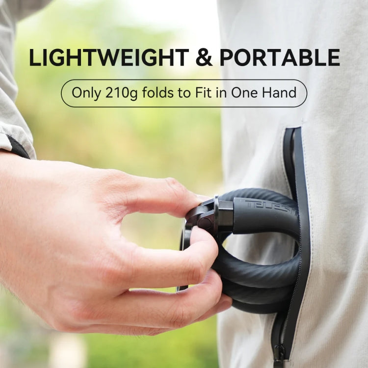 TELESIN P3-FM-01 Flexible Magnetic Fast Disassembly Magsafe Mobile Phone Bracket Sports Camera Entangled Fixed Holder(Black) - Stand by TELESIN | Online Shopping South Africa | PMC TechLife | Buy Now Pay Later Mobicred