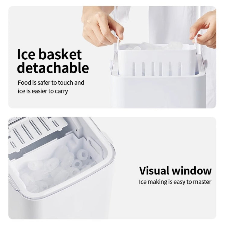 Small Multifunctional Remote Control Ice Maker(US Plug) - free shipping - PMC TechLife - Order now!