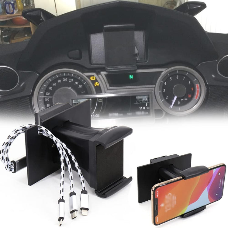 For BMW K1600B/K1600GT/K1600GTL Motorcycle Modified Mobile Phone Holder - Holder by PMC TechLife | Online Shopping South Africa | PMC TechLife | Buy Now Pay Later Mobicred