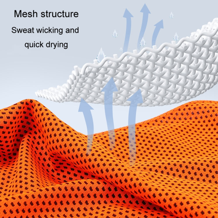 Sports Towel Set Travel Portable Quick Dry Cold Feeling Towel With Silicone Sleeve Storage Bag, Size: 30x90cm(Orange) - Sports Towels by PMC TechLife | Online Shopping South Africa | PMC TechLife | Buy Now Pay Later Mobicred