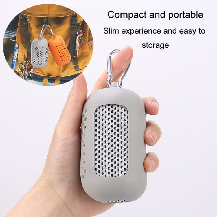 Sports Towel Set Travel Portable Quick Dry Cold Feeling Towel With Silicone Sleeve Storage Bag, Size: 30x90cm(Orange) - Sports Towels by PMC TechLife | Online Shopping South Africa | PMC TechLife | Buy Now Pay Later Mobicred