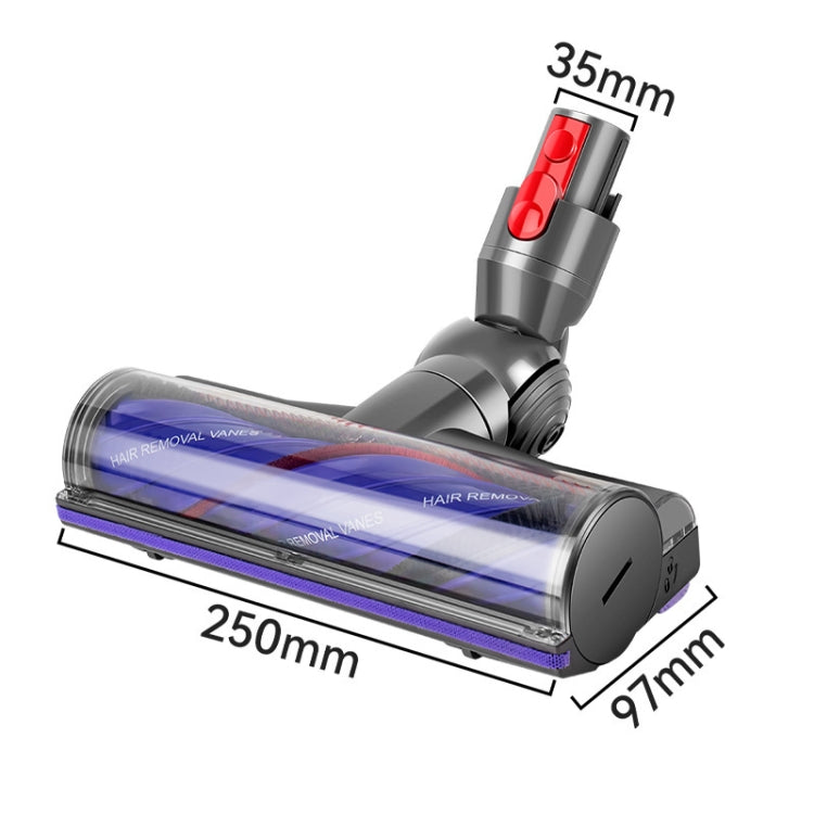 For Dyson V7 / V8 / V10 / V11 Vacuum Cleaner Soft Velvet Roller Direct Drive Brush Head - For Dyson Accessories by PMC TechLife | Online Shopping South Africa | PMC TechLife | Buy Now Pay Later Mobicred