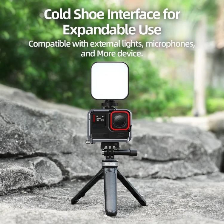 For Insta 360 Ace / Ace Pro TELESIN S6-FMS-02 Vertical Shot Quick Release Metal Rabbit Cage Body Protection Accessories - free shipping - PMC TechLife - Order now!
