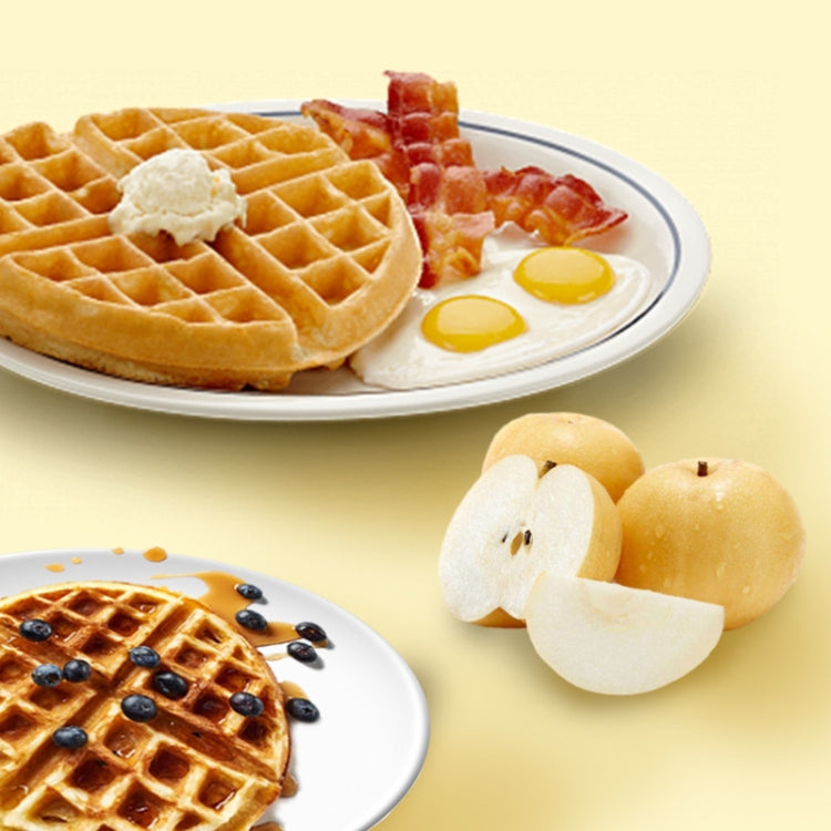 1200W  Commercial Waffle Maker Stainless Steel Rotatable Waffle Machine EU Plug - free shipping - PMC TechLife - Order now!